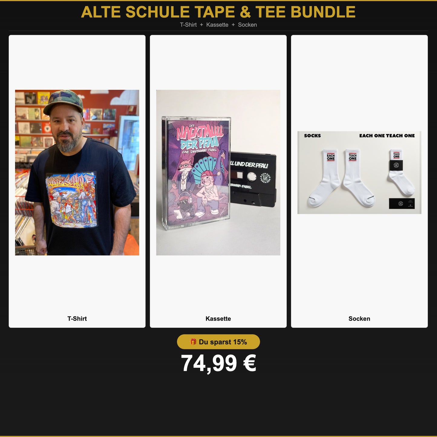 Alte Schule Tape & Tee Bundle