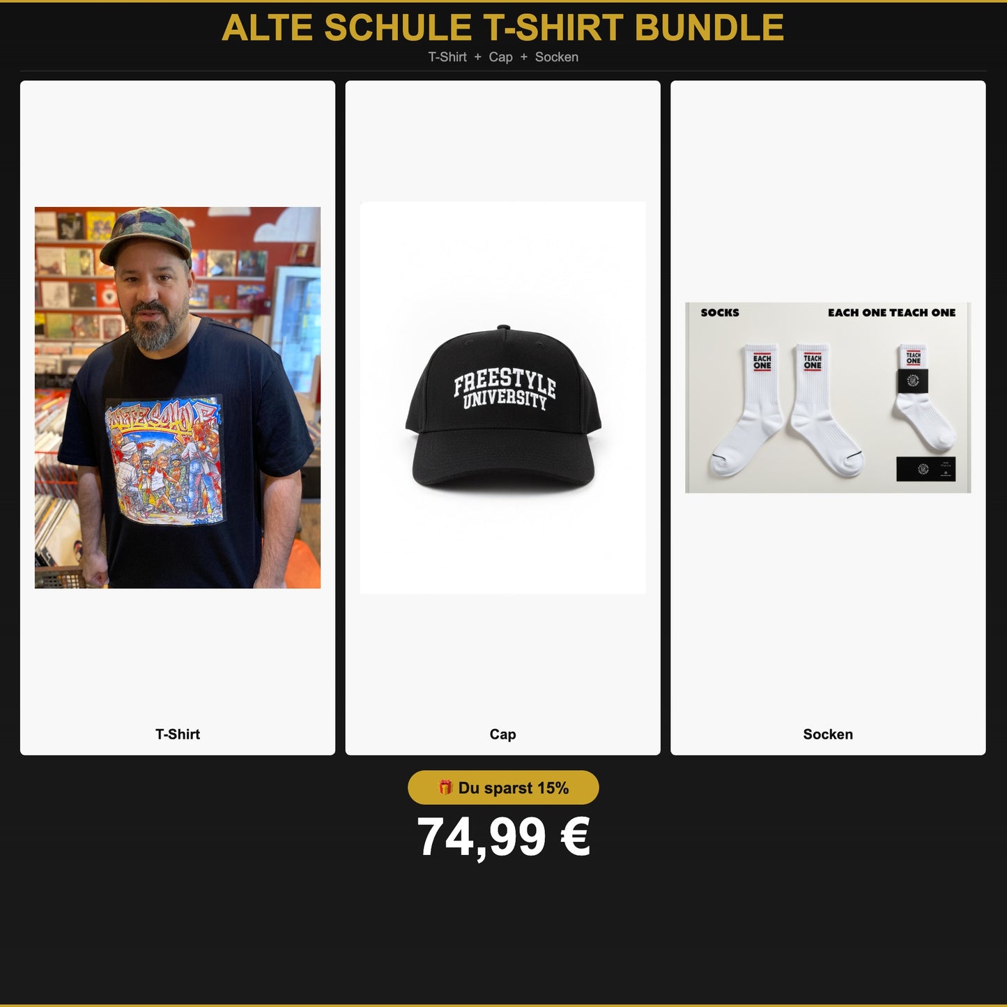 Alte Schule T-Shirt Bundle
