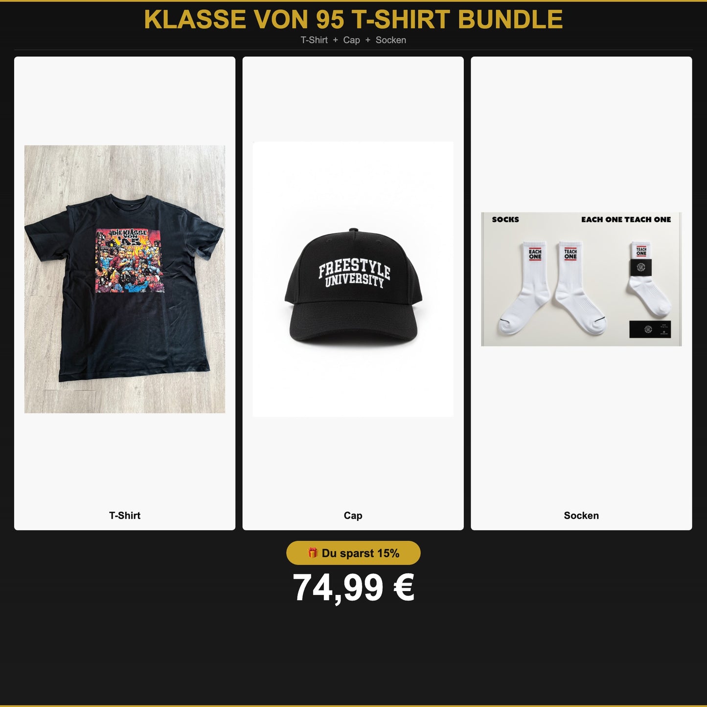 Klasse von 95 T-Shirt Bundle