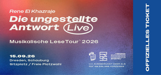MC Rene Die ungestellte Antwort Lesung Dresden 15.9